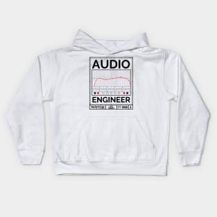 Audio Engineer Kids Hoodie